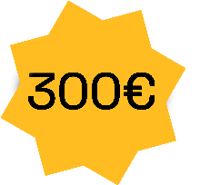 trois cent euros